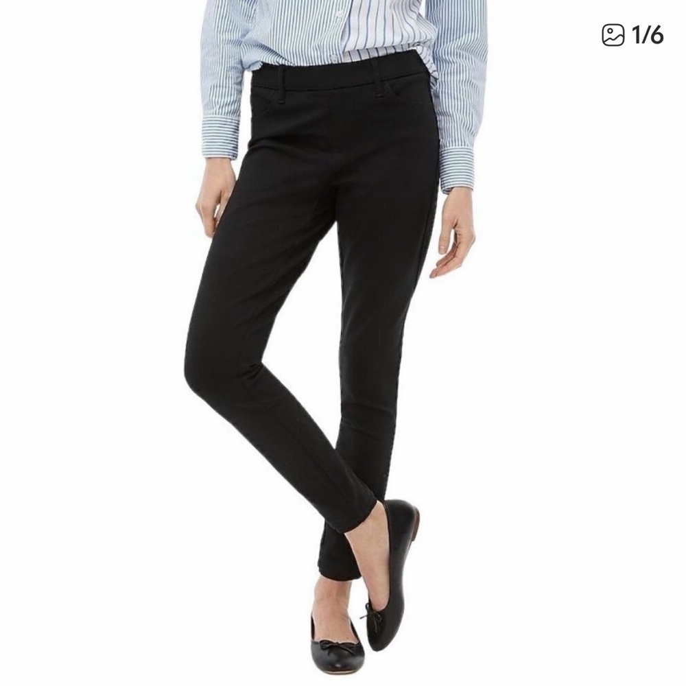 J. Crew Gigi Ponte Black Pants
